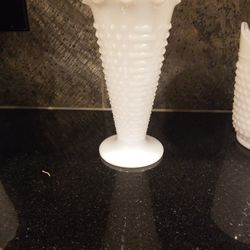 Vintage Milk Glass Vase