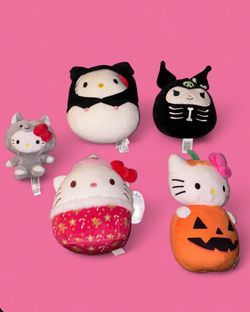 Hello Kitty Plush Bundle – Set of 5
