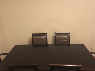 Dining Room Table With 6 Chairs And Table Extension