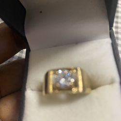 10k Yellow Gold Men’s Ring 