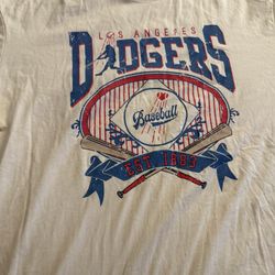 Dodger T Shirt Size Médium 