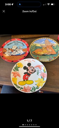 Disney Collectibles, Ltd. Plate Lot