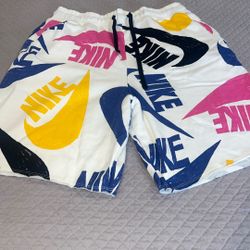 Nike White Shorts 