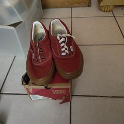Vans Maroon 9 1/2