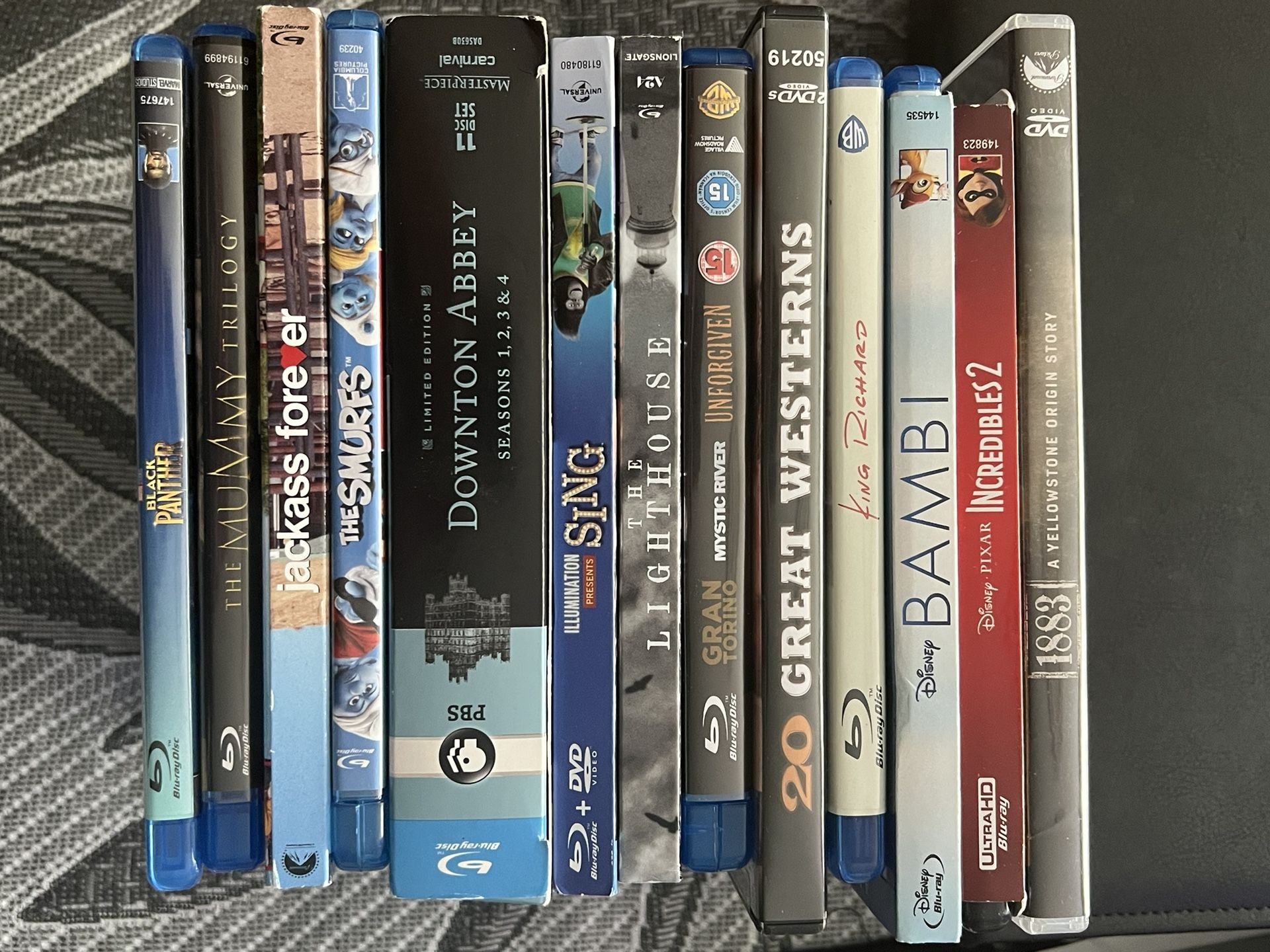 BluRay/DVD Movie Lot