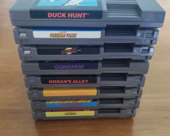 Nintendo NES Light Gun Games Tested & Working for Sale in Kissimmee