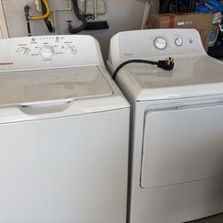 Washer and dryer for sale