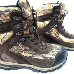 Cabelas Insulated Gore Tex Camo Hunting Boots - Size 9