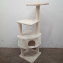 Cat Tower Pretty Good Condition Pickup Between M-F 2:00-5:40 S-S 2:00-4:40 Pm Rainbow/95 Cash Only Read Description 