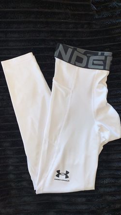 Under Armour White Compression Leggings