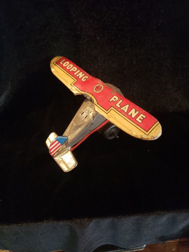 Antique 1930's Marx Looping Toy Plane
