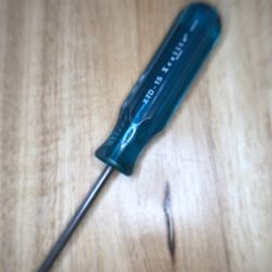 Xcelite XTD15 Torx Screwdriver 3” Length