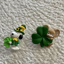 Hallmark 2 Retired St Pats Pins 