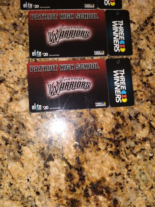 Football Fundraiser Cards