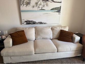 Cream couch