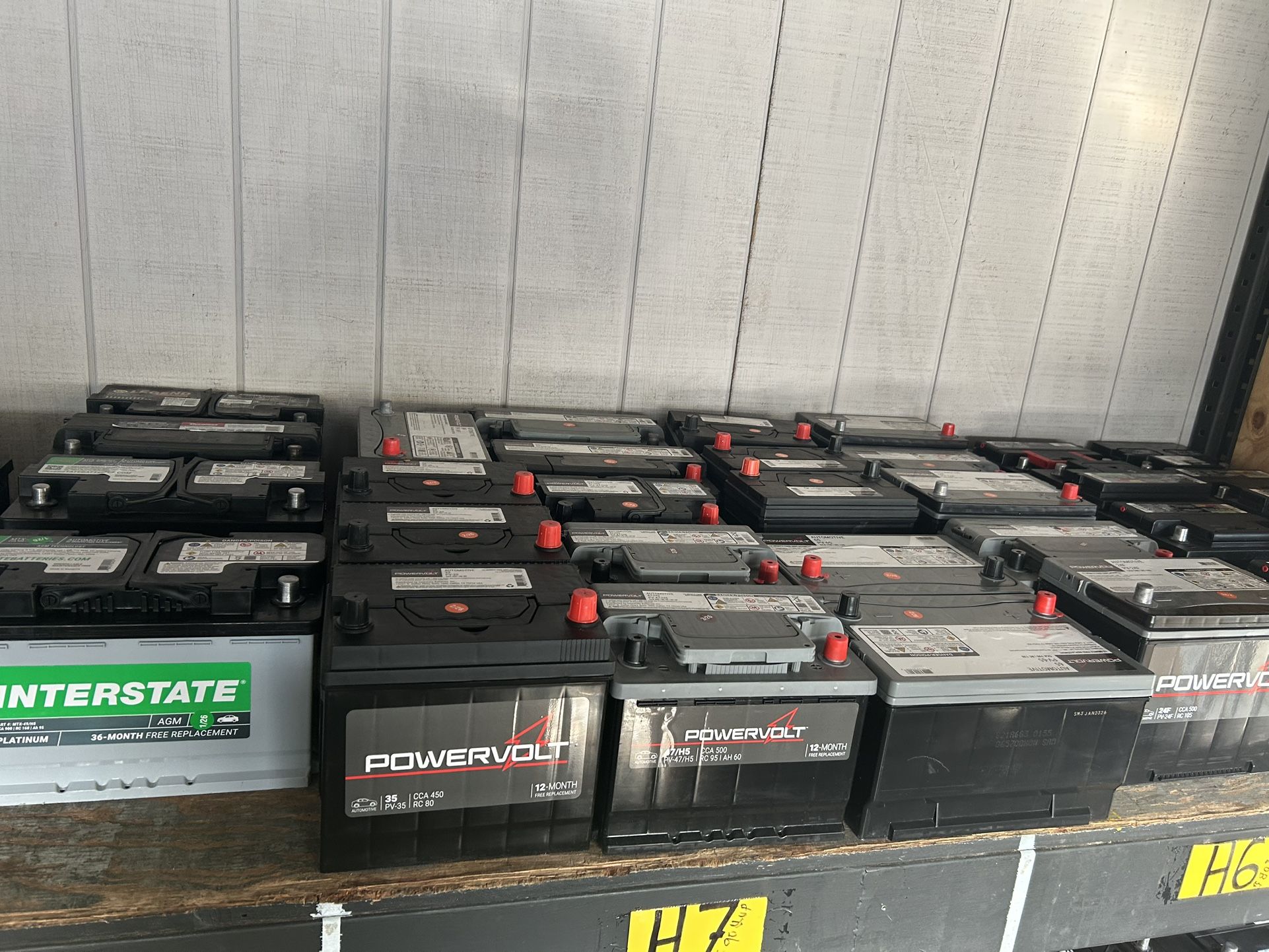 New And Rebuilt And Used Car Batterys