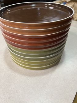 1970s Chromatics Block China Dinnerware