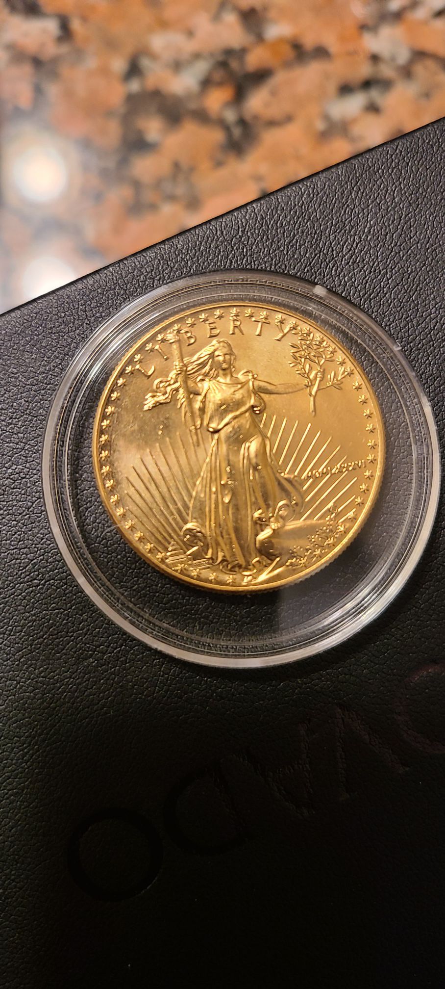 100% Real 1oz pure 24k gold American Eagle