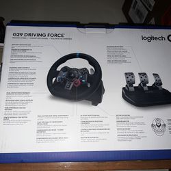 Logitech - G29 Driving Force Racing PS5 & PS4