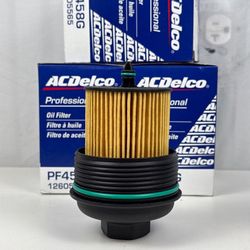 4pc GM  PF458G Engine Oil Filter Kit genuine oem