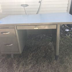 Used metal desk for sale deals