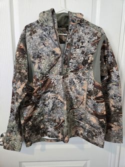 King's Brand Camo Hunting Pullover 1/4 Zip Size M Men's
