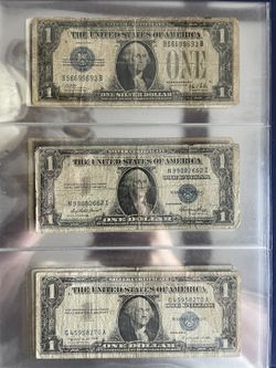 Collection of Old Small Size Bills 1(contact info removed)