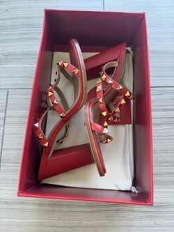 Women Sandals Red Size 40 /US9