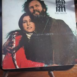 Kris Kris Tofferson & Rita Coolidge Full Moon Vinyl Record
