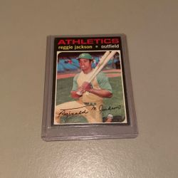 1971 Reggie Jackson Rookie Card 