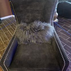 High Back Nailhead Chairs 
