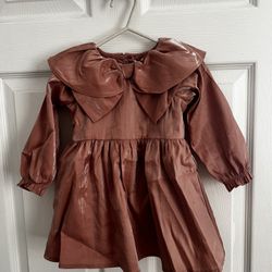 Janie And Jack Pink Dress 12-18mo