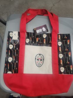 Jason Universe Friday the 13th Tote Bag