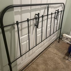 King Size Iron Headboard