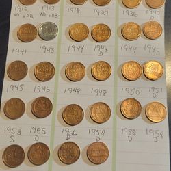 Wheat Penny's 