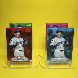 🔥🔥2025 Topps Stadium Club⚾️(4) Yoshinobu Yamamoto🔥🔥