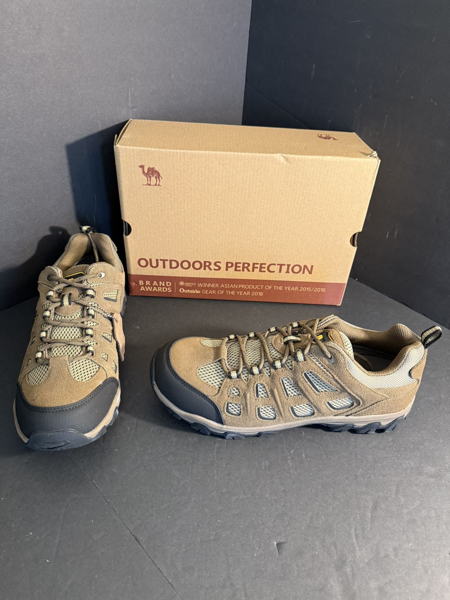 Camel Crown Men’s Hiking/Work Boots Brown Size 10 