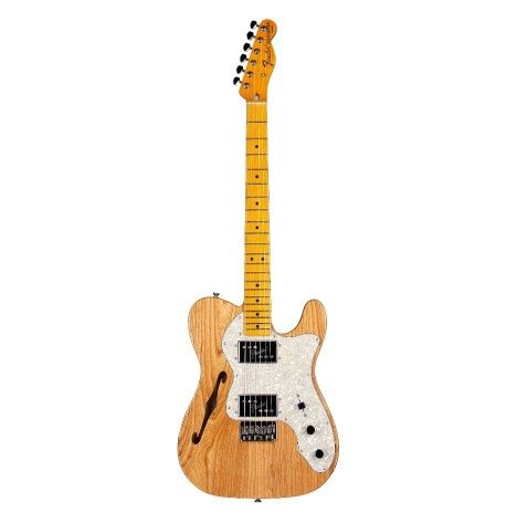 FENDER American Vintage II 1972 Telecaster Thinline Electric Guitar (Aged Natural)