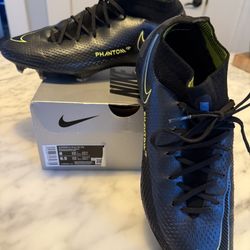 Barely Worn Nike Phantom Superfly 8 Elite Black Soccer Cleats Men’s 8 Women’s 9.5