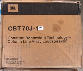 JBL CBT70J-1-WH Line Array Column Speaker – NEW White