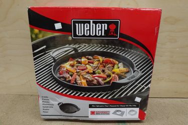 Weber Gourmet BBQ Non‑Stick Cast‑Iron Griddle