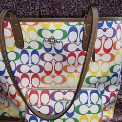Pride Coach Purse With Wallet