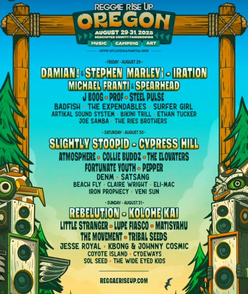 Reggae Rise Up Concert Ticket