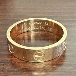 Cartier Love Ring Size 10 1/2. 