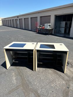 20 Nice Desks With Power Plugs-$25 EACH