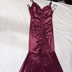 Burgundy Formal Dress