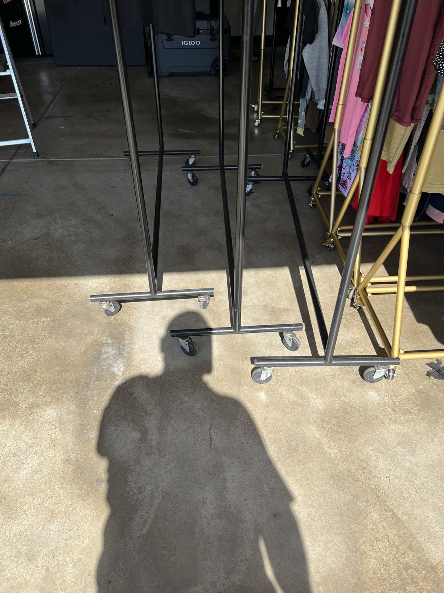 Clothes Racks , 30 Each , Got 4 Black Racks for Sale in Corona, CA