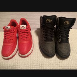 All Size 7y Red Nikes $75.. Hi top $70…Champions 7y $45 …All 3 For $160.00  This Week!!