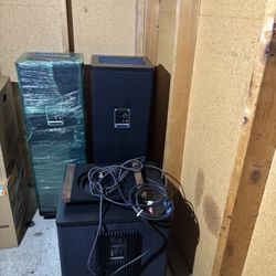 Vandersteen Model 1 Speakers and V2W Powered Subwoofer