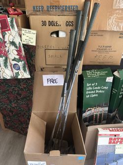 FREE: Various Golf Clubs 